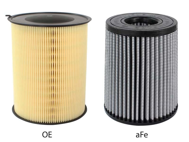 aFe — aFe MagnumFLOW OE Replacement Pro DRY S Air Filters 13-14 Ford Focus 2.0L
Magnum FLOW Filter - view 4