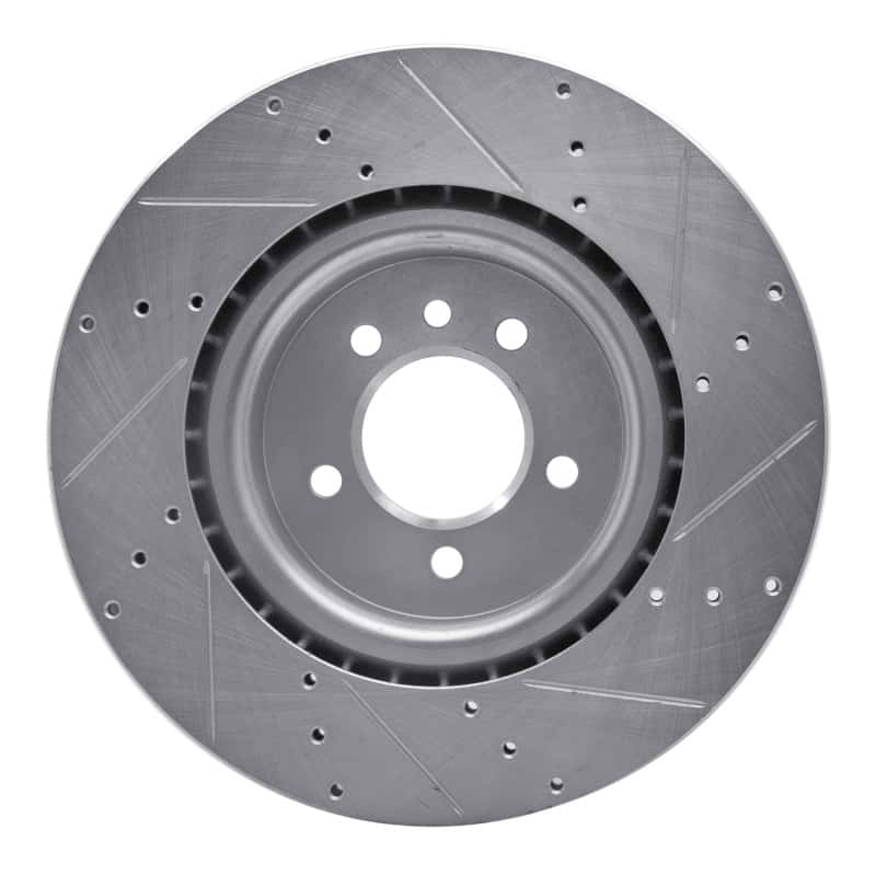 R1 Concepts — R1 06-17 Land Rover Discovery Front Left Drilled & Slotted Silver Brake Rotor
R1 Brake Rotor Drill - view 5