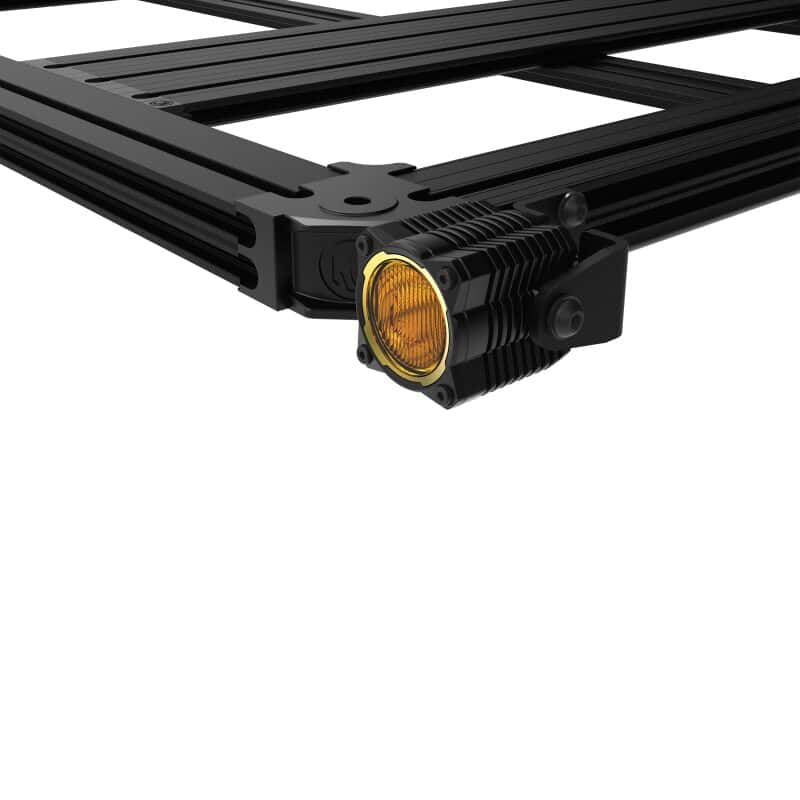 KC HiLiTES — KC HiLiTES Platform One FE1 Side Roof Rack Light Mounts (Does Not Include Rack) - view 3