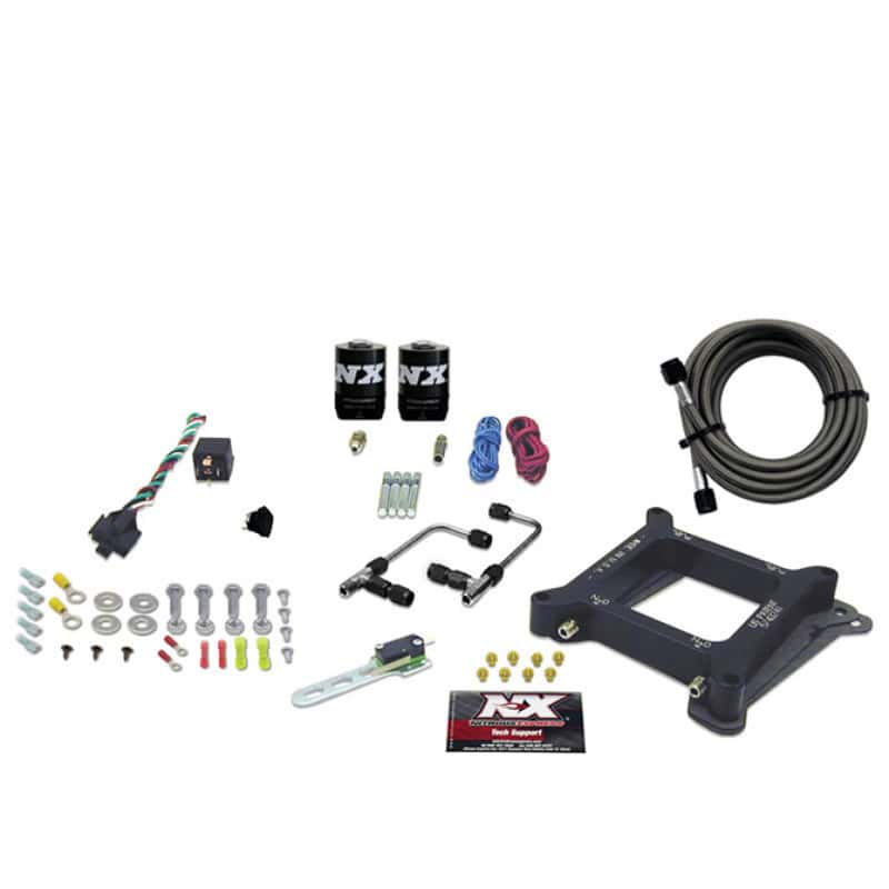 Nitrous Express — Nitrous Express 4150 Gemini Pro-Power Alcohol Nitrous Kit (100-500HP) w/o Bottle
Injection System Kit
N2OSys - view 2