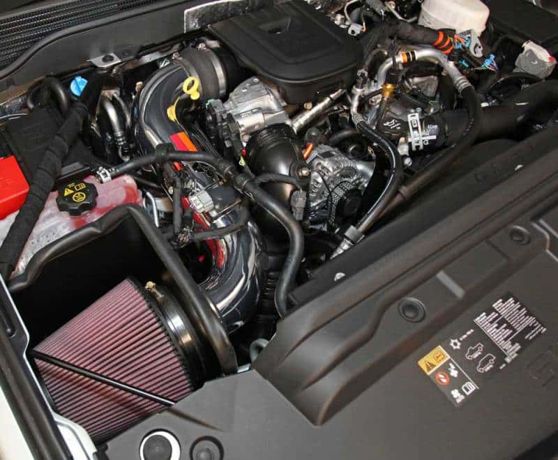 K&N Engineering — K&N 77 Series Performance Intake Kit for 2015 Chevrolet Silverado/GMC Sierra 2500 / 3500 6.6L V8
Performance Air Inta
Air Intake System - view 7