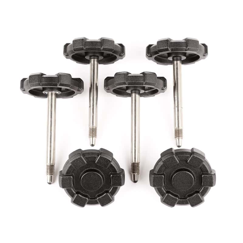 Rugged Ridge — Rugged Ridge Elite Door Surround Knobs 4-Dr 07-18 Jeep Wrangler JKU
DoorPnlRtnSet
OFFROAD_TOPS - view 1