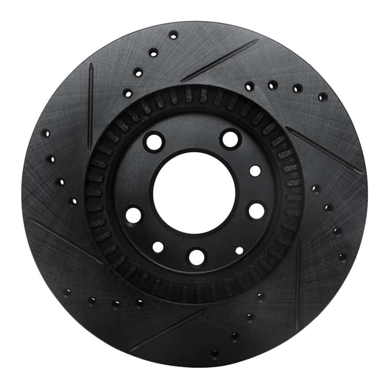 R1 Concepts — R1 06-15 Mazda MX-5 Miata Front Right Drilled & Slotted Black Brake Rotor
R1 Brake Rotor Drill - view 5