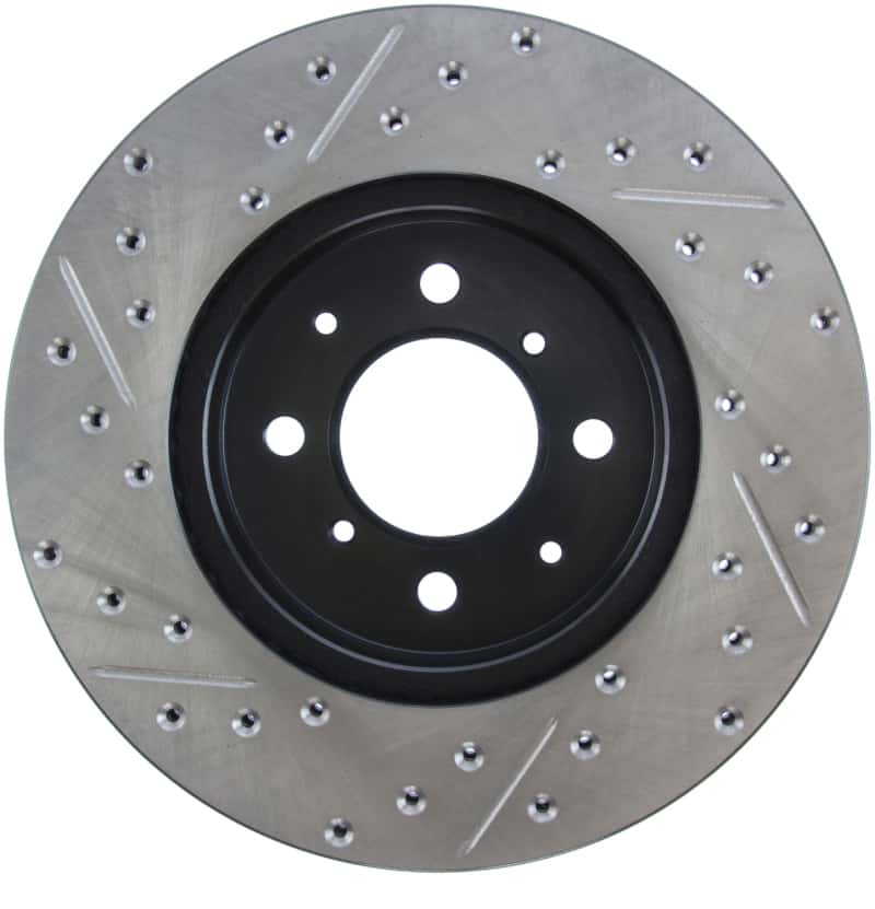Stoptech — StopTech 90-01 Acura Integra (exc. Type R) / 01-05 Honda Civic / 07+ Honda Fit / 93-97 Del Sol VTEC
Slot/Drill Rotor - view 5