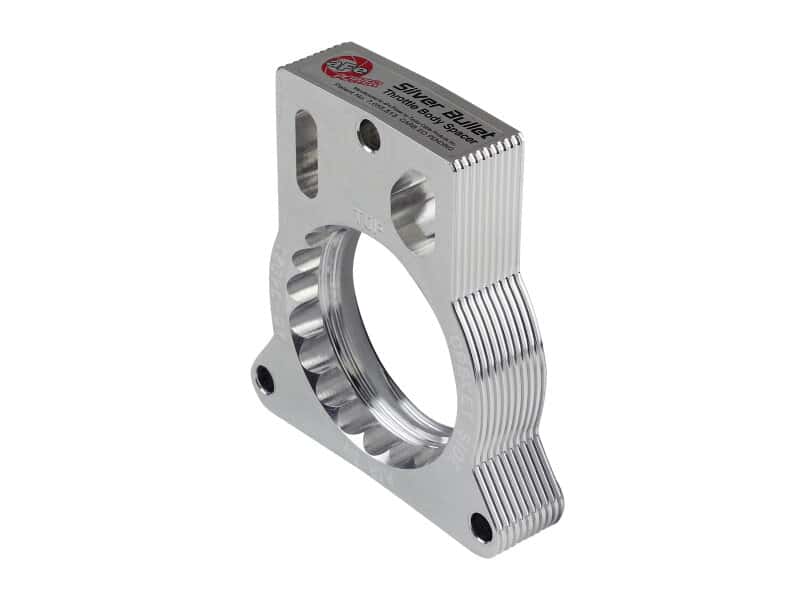 aFe — aFe Silver Bullet Throttle Body Spacer GM Trucks 2500/3500 96-00 V8-7.4L/01-07 V8-8.1L
Throttle Body Spacer - view 5