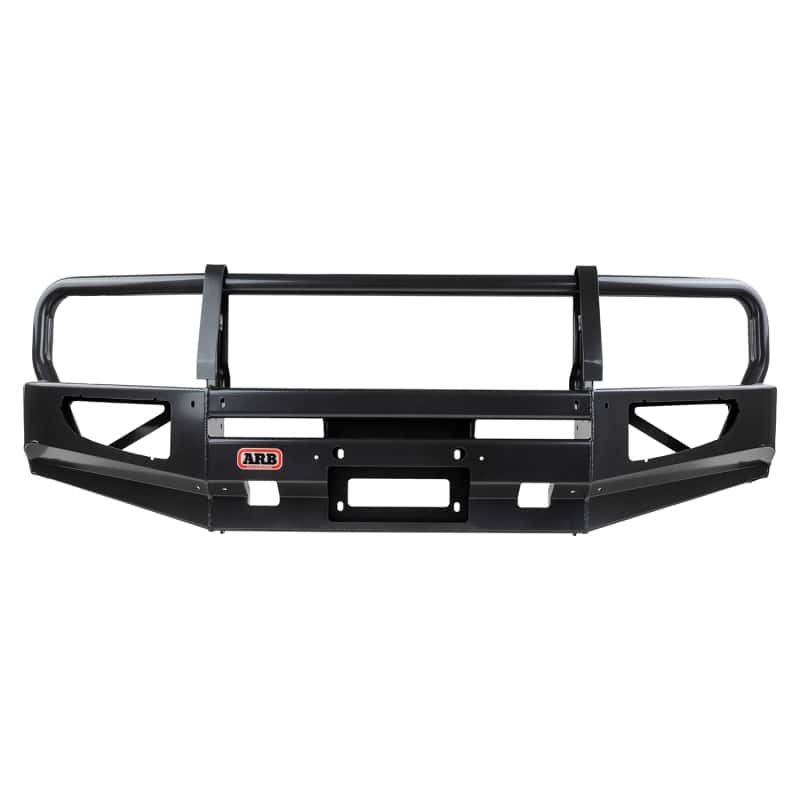 ARB — ARB Winchbar Grey Suit Srs Flares Prado 120 03-09 ARB Fog (Fit Kit NOT Included)
Winch Bumper - view 1