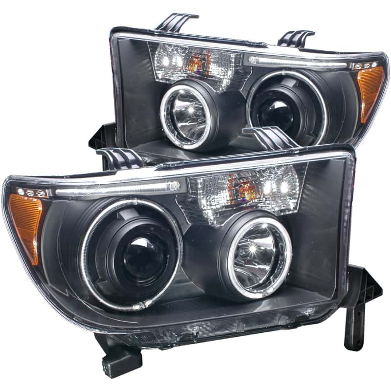ANZO — ANZO 2007-2013 Toyota Tundra Projector Headlights w/ Halo Black (CCFL)
Head Light Set
HdLtSet - view 2