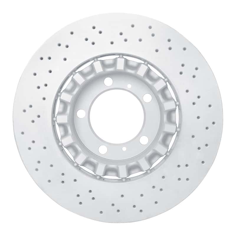 DFC — DFC 17-23 Porsche 718 Boxster Left Front Drilled Hi-Carbon Alloy Geomet Coated Rotor
DFC Brake Rotor - view 5