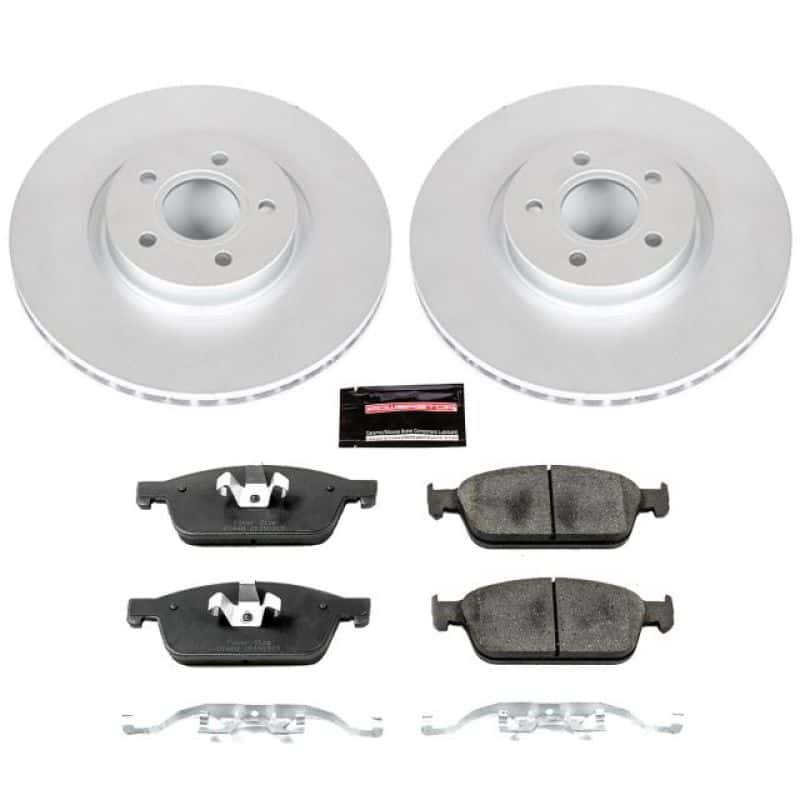 PowerStop — Power Stop 13-14 Ford Focus Front Z23 Evolution Sport Coated Brake Kit - view 1