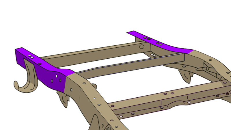 RustBuster — Rustbuster Rear Frame Section - view 2