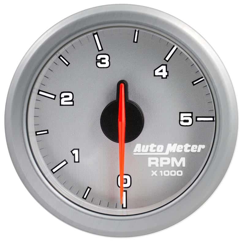 AutoMeter — Autometer Airdrive 2-1/6in Tachometer Gauge 0-5K RPM - Silver
GA 2" 5KRPM ARDRV SL - view 1