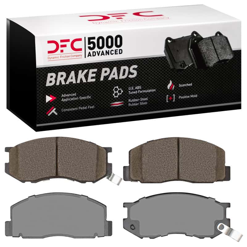 DFC — DFC 84-89 Toyota Van Front 5000 Advanced Ceramic Brake Pads
DFC Brake Pad Set - view 1