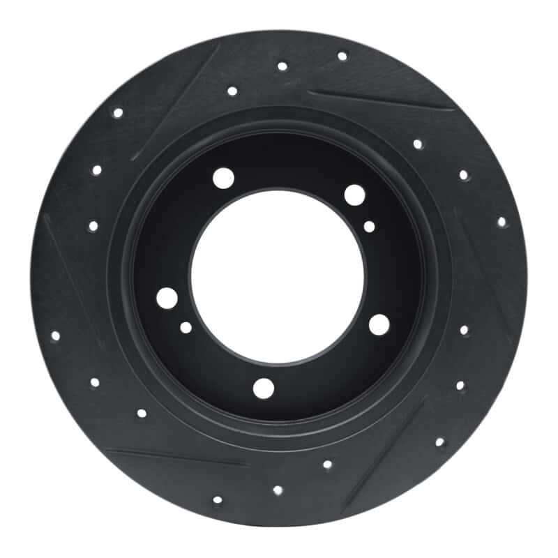 R1 Concepts — R1 83-98 Chevrolet Tracker Front Right Drilled & Slotted Black Brake Rotor
R1 Brake Rotor Drill - view 5