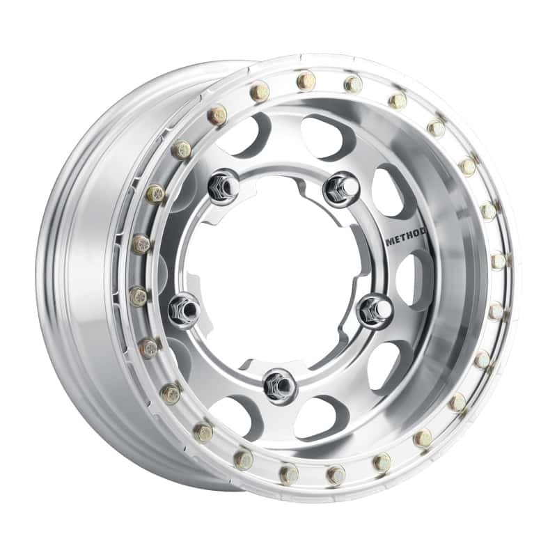 Method Wheels — Method MR103 Buggy Beadlock 15x4.5 -25mm Offset 5x205 160mm CB Raw Machined w/BH-H24100 Wheel - view 2