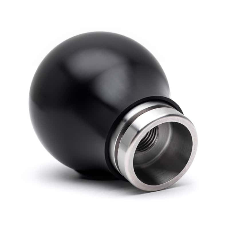 COBB — Cobb Subaru 6-Speed Weighted COBB Shift Knob - Black (Incl. Both Red + Blk Collars) - view 2