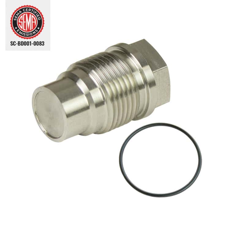 BD Diesel — BD Diesel Common Rail Fuel Plug - 2007.5-2012 Dodge 6.7L/2004.5-2010 Chevy Duramax
DieselFuelInjRailPlg
COMMON RAIL PLUG - view 3
