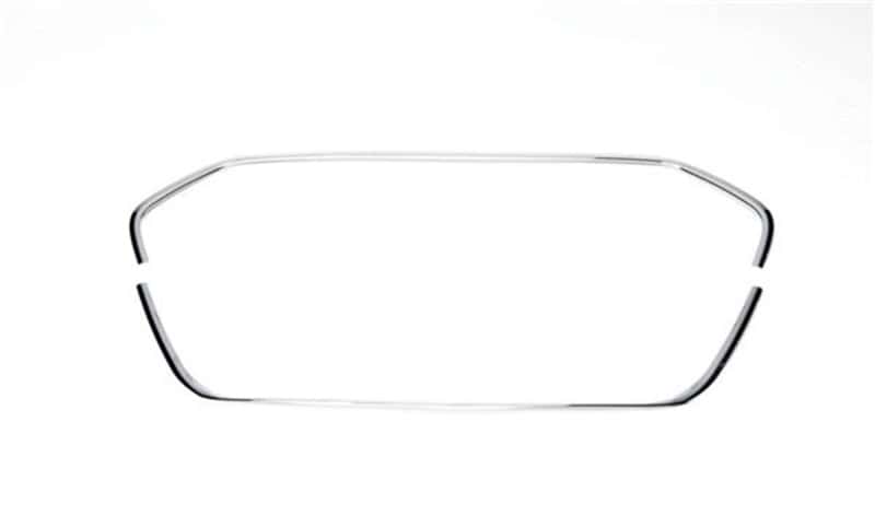 Putco — Putco 12-14 Hyundai Solaris (Radiator Style) Chrome Trim Grille Covers
Grille Insert - view 1