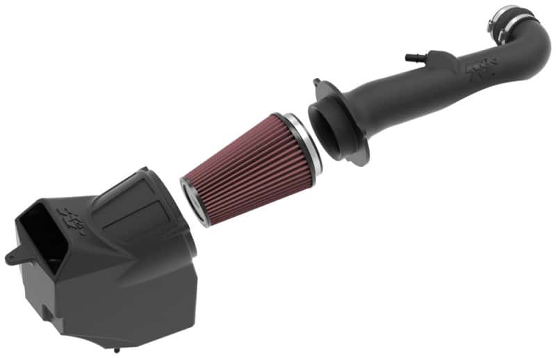 K&N Engineering — K&N 2018 Jeep Wrangler JL V6-3.6L F/I AirCharger Performance Intake
Performance Air Inta
Air Intake System - view 5