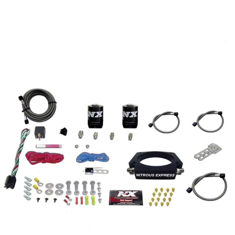 Nitrous Express — Nitrous Express GM LS 90mm Nitrous Plate Kit (50-400HP) w/o Bottle
Injection System Kit
N2OSys - view 1