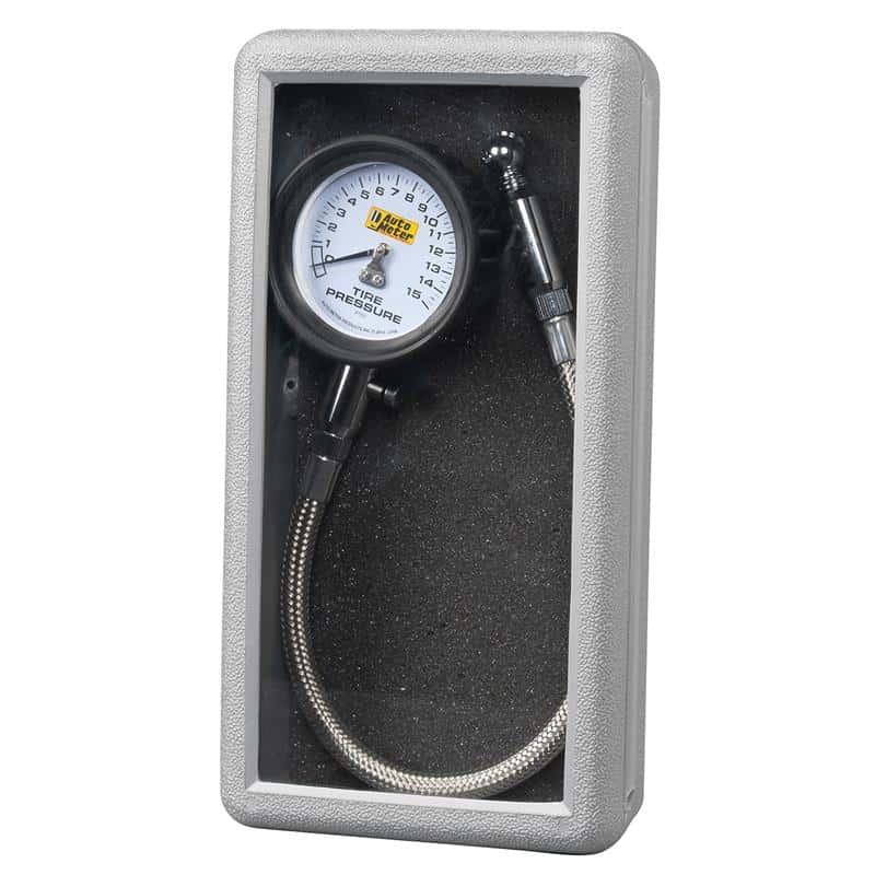AutoMeter — Autometer 0-15PSI Lo-Pressure Tire Pressure Gauge
Ga Tire Press 15psi - view 3
