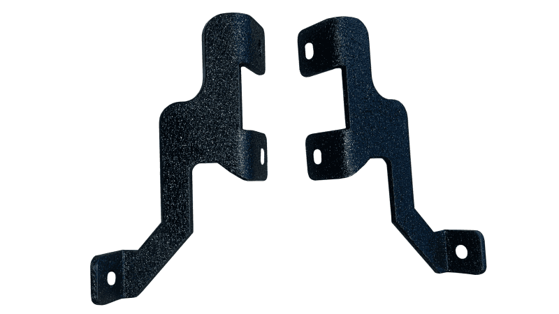 Fishbone Offroad — Fishbone Offroad 04-14 Ford F150 / 10-14 Raptor Hood Light Bracket - Black - view 3