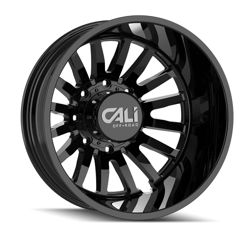 Cali Off-Road — Cali Off-Road 9110D Summit Dually 20x8.25 / 8x200 BP / -192mm Offset / 142mm Hub Gloss Black Wheel
9110D - view 1