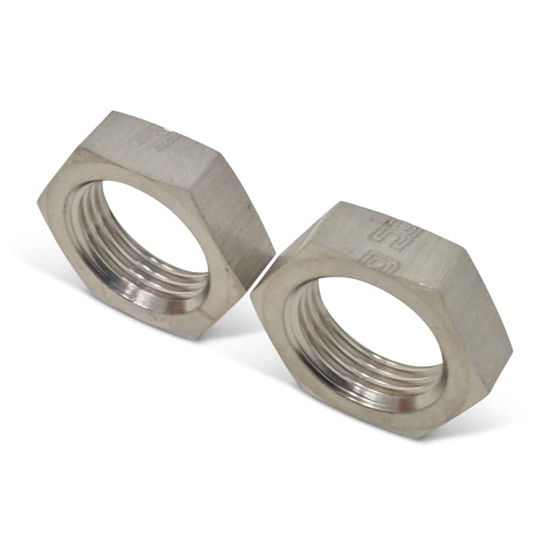 Russell — Russell Performance -4 AN Bulkhead Nuts 7/16in -20 Thread Size (Endura) - view 5