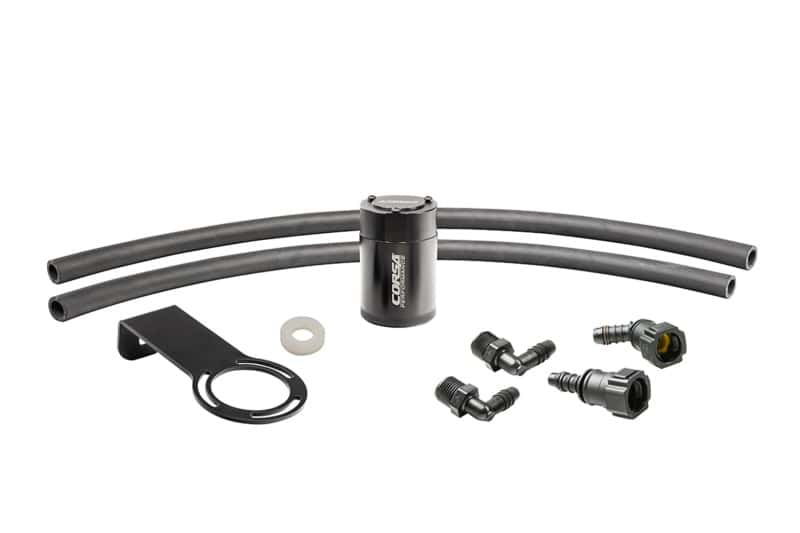 CORSA Performance — Corsa 2016-2023 Chevrolet Camaro SS Coupe 6.2L V8 (RWD) Aluminum Oil Catch Can w/Mounting Bracke
Accessory - view 2