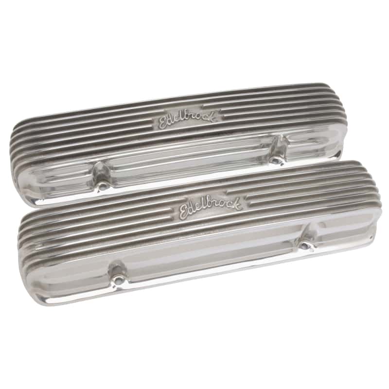 Edelbrock — Edelbrock Valve Cover Classic Series Pontiac 1962-1979 301-455 CI V8 Polshed
ELITE - view 5