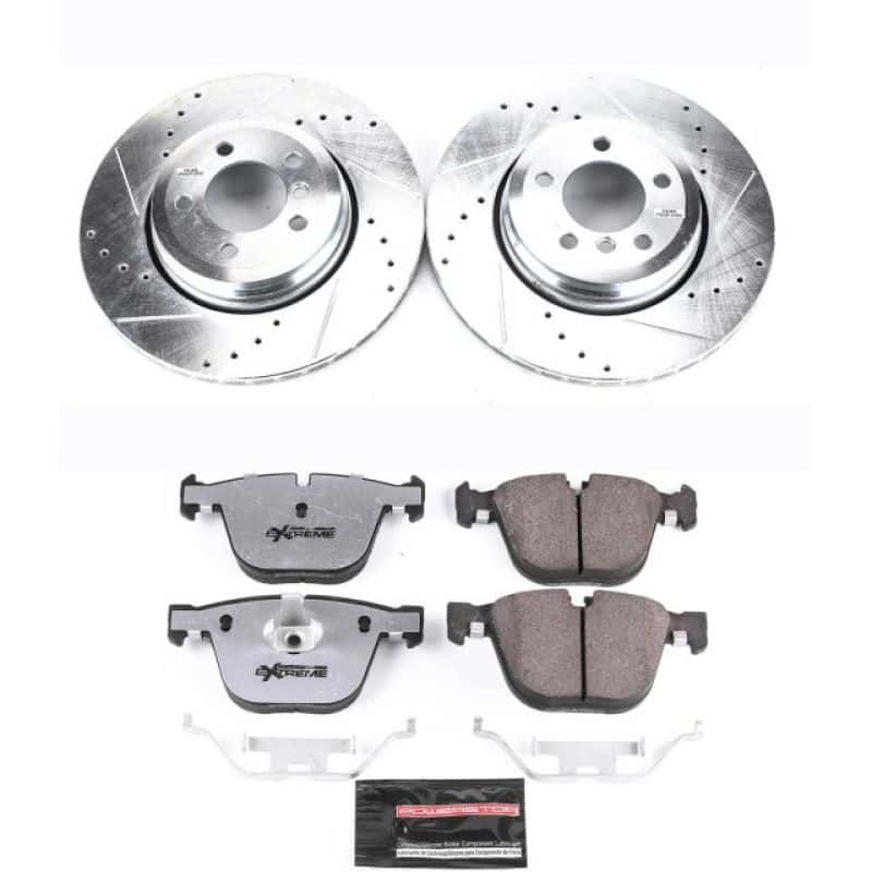 PowerStop — Power Stop 02-05 BMW 745i Rear Z26 Street Warrior Brake Kit - view 1