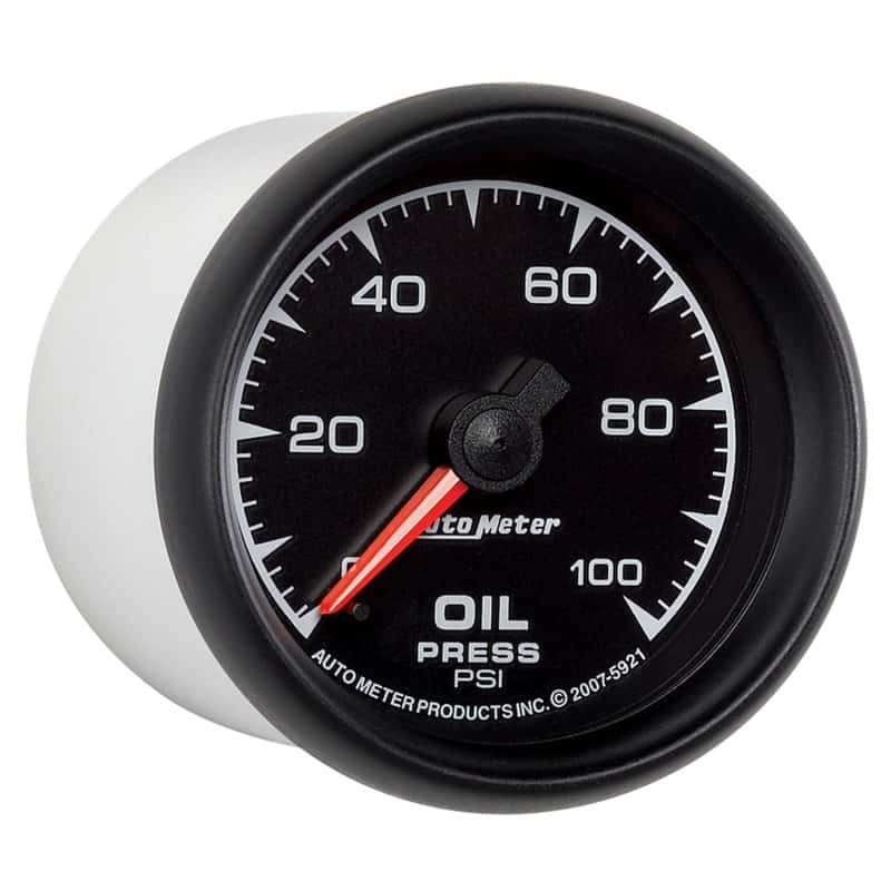 AutoMeter — Autometer ES 52mm 0-100 PSI Mechanical Oil Pressure Gauge
GA 2" OP 100PSI M ES - view 6