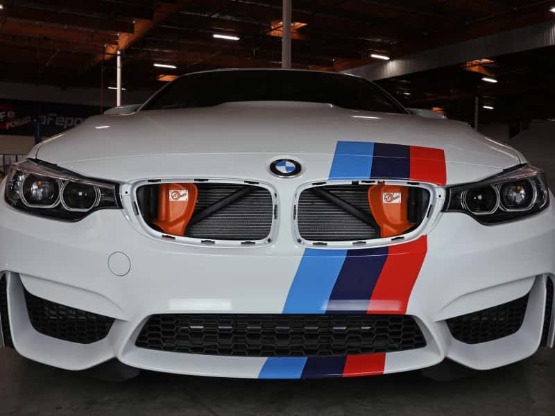 aFe — aFe Magnum FORCE Dynamic Air Scoop 15-18 BMW M3/15-20 M4 - Orange
Dynamic Air Scoop - view 6