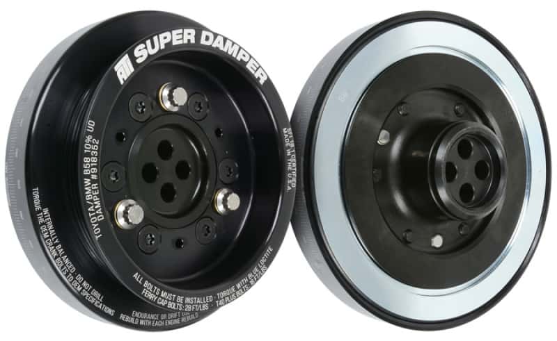 ATI — ATI Damper - 7.074 - 10 Percent Under Drive - AL - 6 Groove - 20+ Toyota Supra / 19+ BMW - Z4 - B58 - view 1