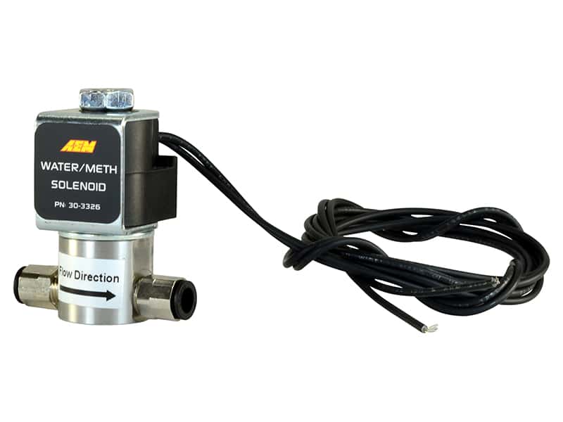 AEM — AEM Water/Methanol Injection System - High-Flow Low-Current WMI Solenoid - 200PSI 1/8in-27NPT In/Out
Water/Methanol
H20 Valve Kit - view 8