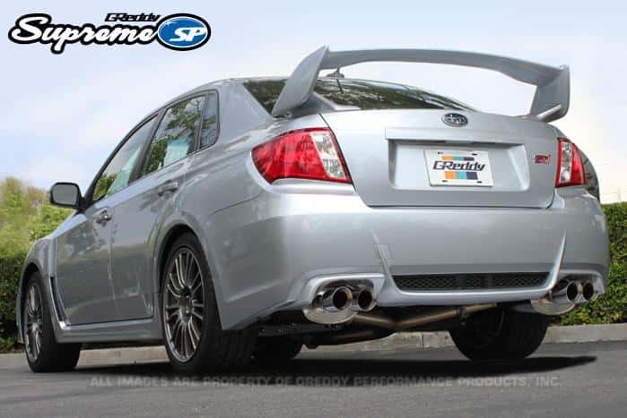 GReddy — GReddy 11-14 Subaru STI Sedan Supreme SP Exhaust - view 1
