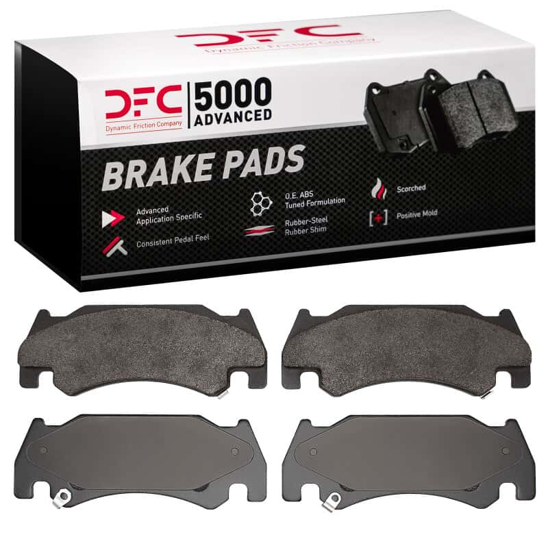 DFC — DFC 05-06 Dodge Ram 1500 Pickup Front 5000 Advanced Semi Metallic Brake Pads
DFC Brake Pad Set - view 1