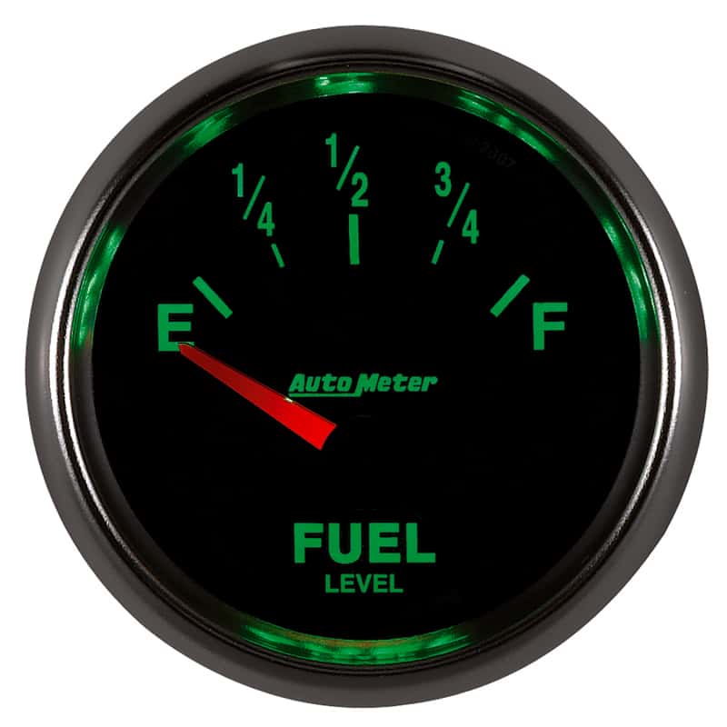 AutoMeter — AutoMeter Gauge Fuel Level 2-1/16in. 240 Ohm(e) to 33 Ohm(f) Elec Gs
2-1/16" FUEL LEVEL, - view 10
