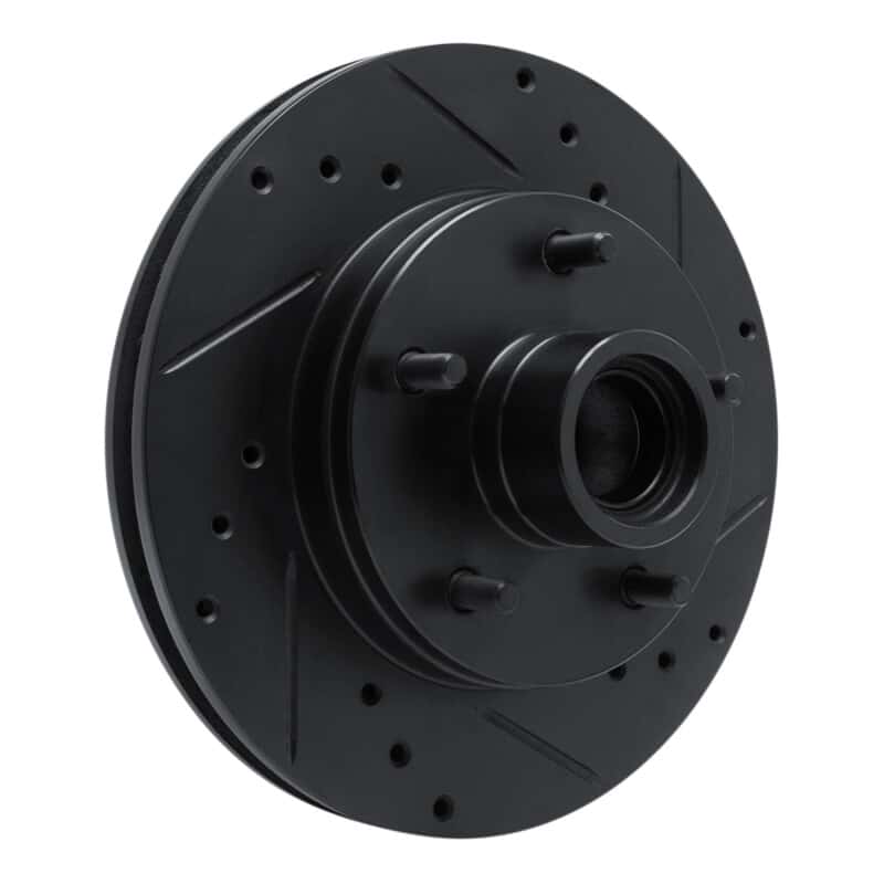 R1 Concepts — R1 78-78 Buick Century Front Right Drilled & Slotted Black Brake Rotor
R1 Brake Rotor Drill - view 2