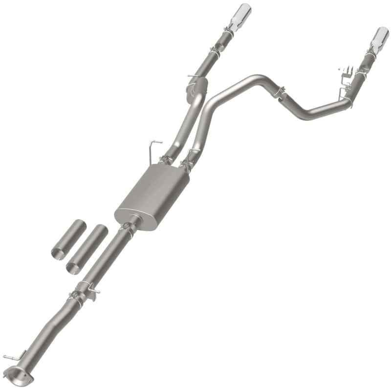 Magnaflow — MagnaFlow Stainless Cat-Back Exhaust 2015 Chevy Silverado 2500HD 6.0L Dual Split Rear Exit 4in
Cat-Back - view 28