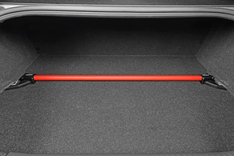 Perrin Performance — PERRIN 13-26 BRZ/FR-S/86/GR86 Rear Shock Tower Brace - Red - view 1