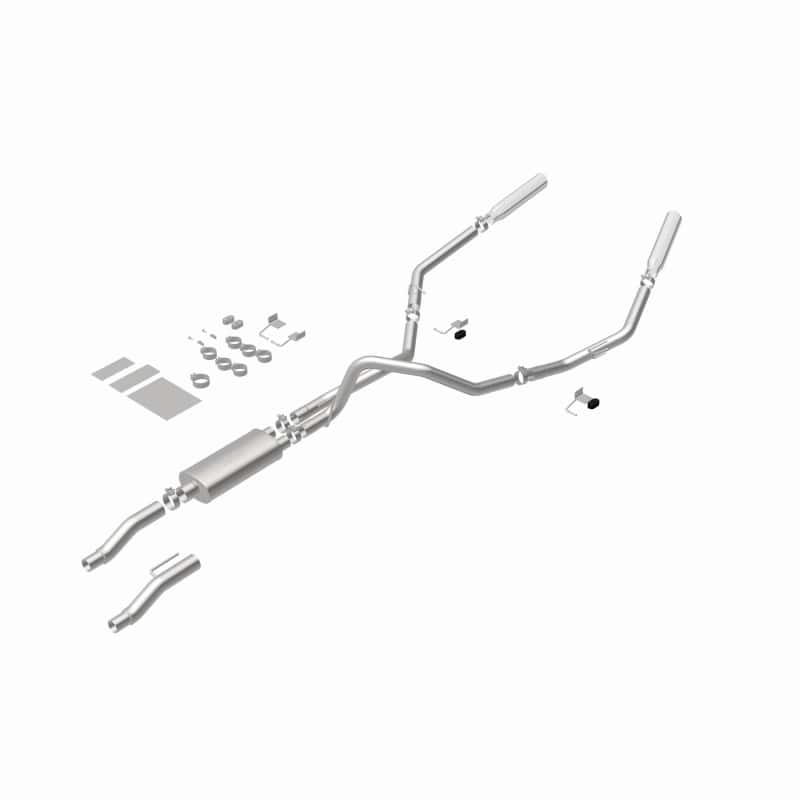 Magnaflow — MagnaFlow 11 Ford F-150 3.7L/5.0L/6.2L SS Catback Exhaust Dual Split Rear Exit w/ 3.5in SS Tips
Cat-Back - view 13