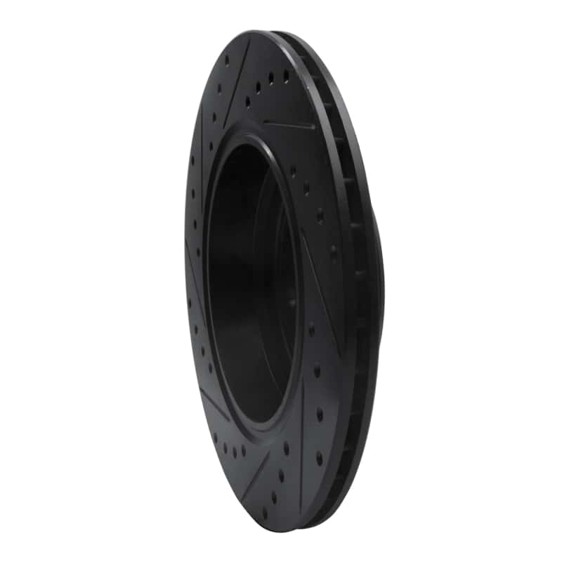 R1 Concepts — R1 00-06 BMW M3 Rear Right Drilled & Slotted Black Brake Rotor
R1 Brake Rotor Drill - view 4