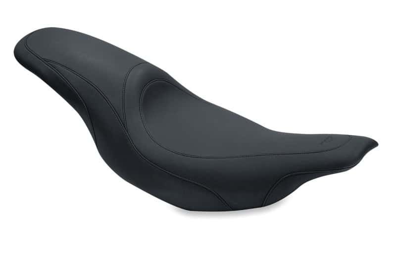 Mustang Motorcycle — Mustang 97-07 Harley Electra Glide, Rd Glide Tripper Fastback 1PC Seat - Black - view 1