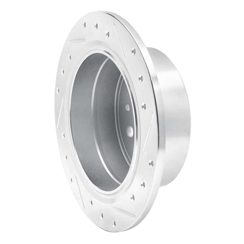 R1 Concepts — R1 88-90 BMW 325IX Rear Left Drilled & Slotted Silver Brake Rotor
R1 Brake Rotor Drill - view 4