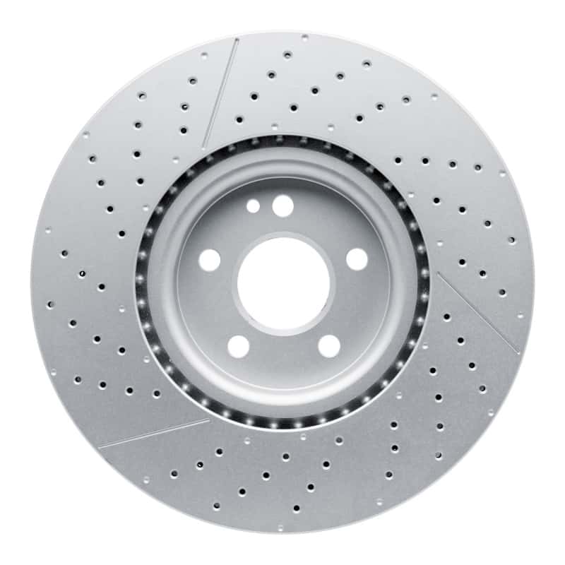 DFC — DFC 14-19 Mercedes-Benz GLA45 AMG Front Drilled and Slotted Hi-Carbon Alloy Geomet Coated Rotor
DFC Brake Rotor - view 5