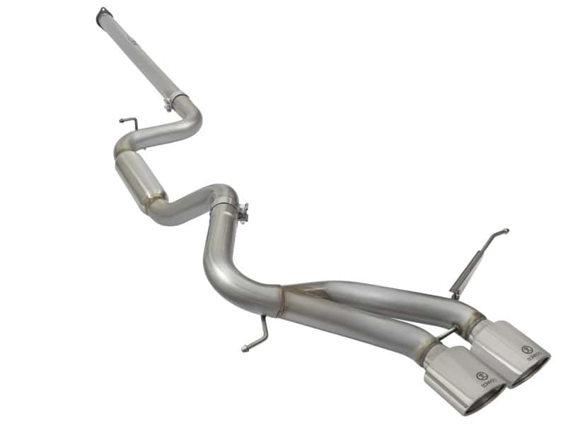 aFe — aFe POWER Takeda 3in 304 SS Cat-Back Exhaust w/ Polished Tips 13-17 Ford Focus ST L4-2.0L (t)
Cat-Back Exhaust - view 1