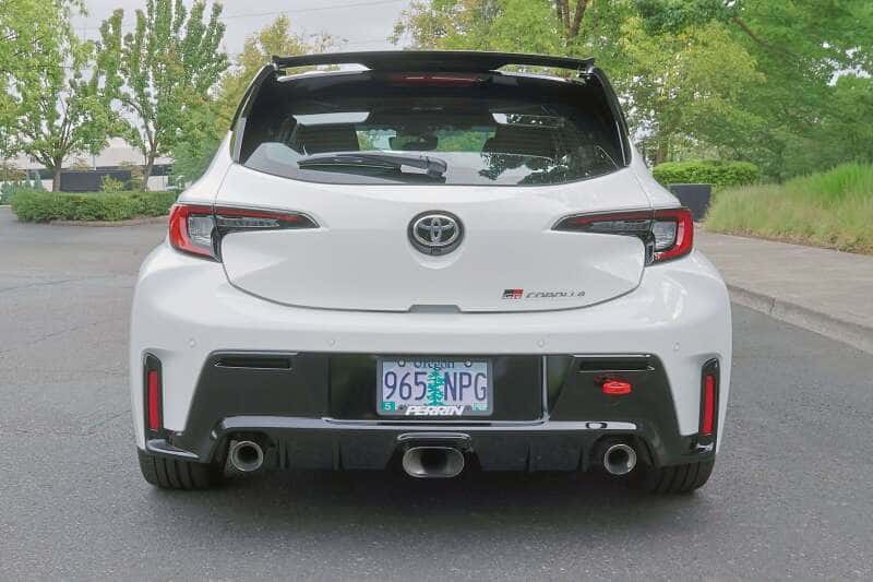 Perrin Performance — PERRIN 23-26 Toyota GR Corolla Rear Tow Hook - Red - view 5