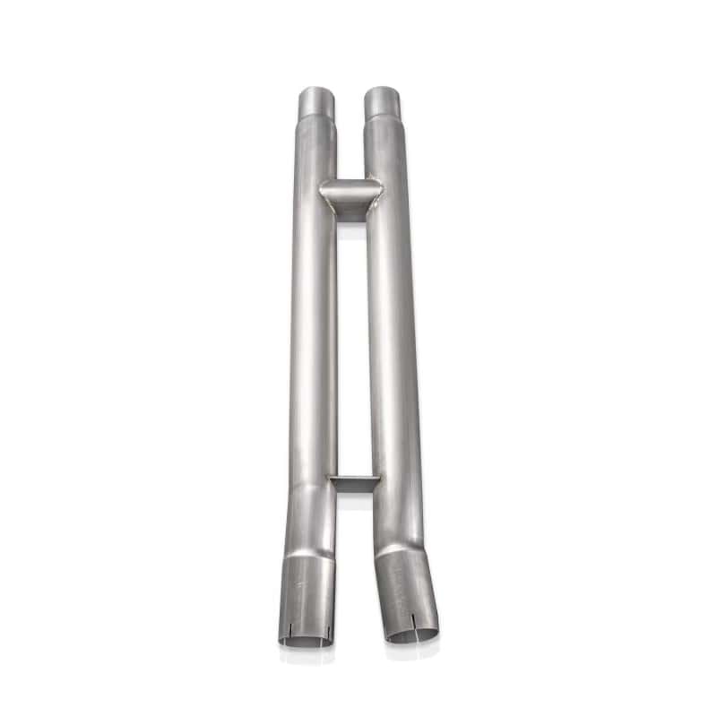 Stainless Works — Stainless Works 18-21 Mustang GT Mid Resonator Delete H-Pipe - view 3
