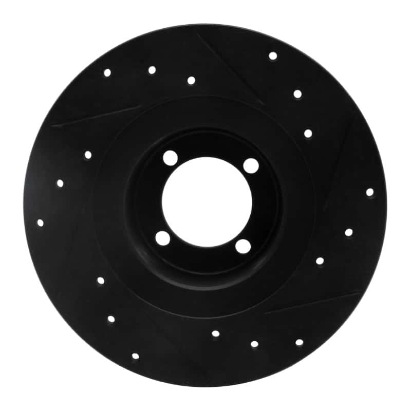 R1 Concepts — R1 67-76 BMW 1600 Front Left Drilled & Slotted Black Brake Rotor
R1 Brake Rotor Drill - view 5