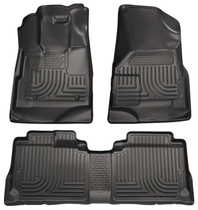 Husky Liners — Husky Liners 10-12 Cadillac SRX WeatherBeater Combo Black Floor Liners (One Piece for 2nd Seat)
Floor Liners - view 3